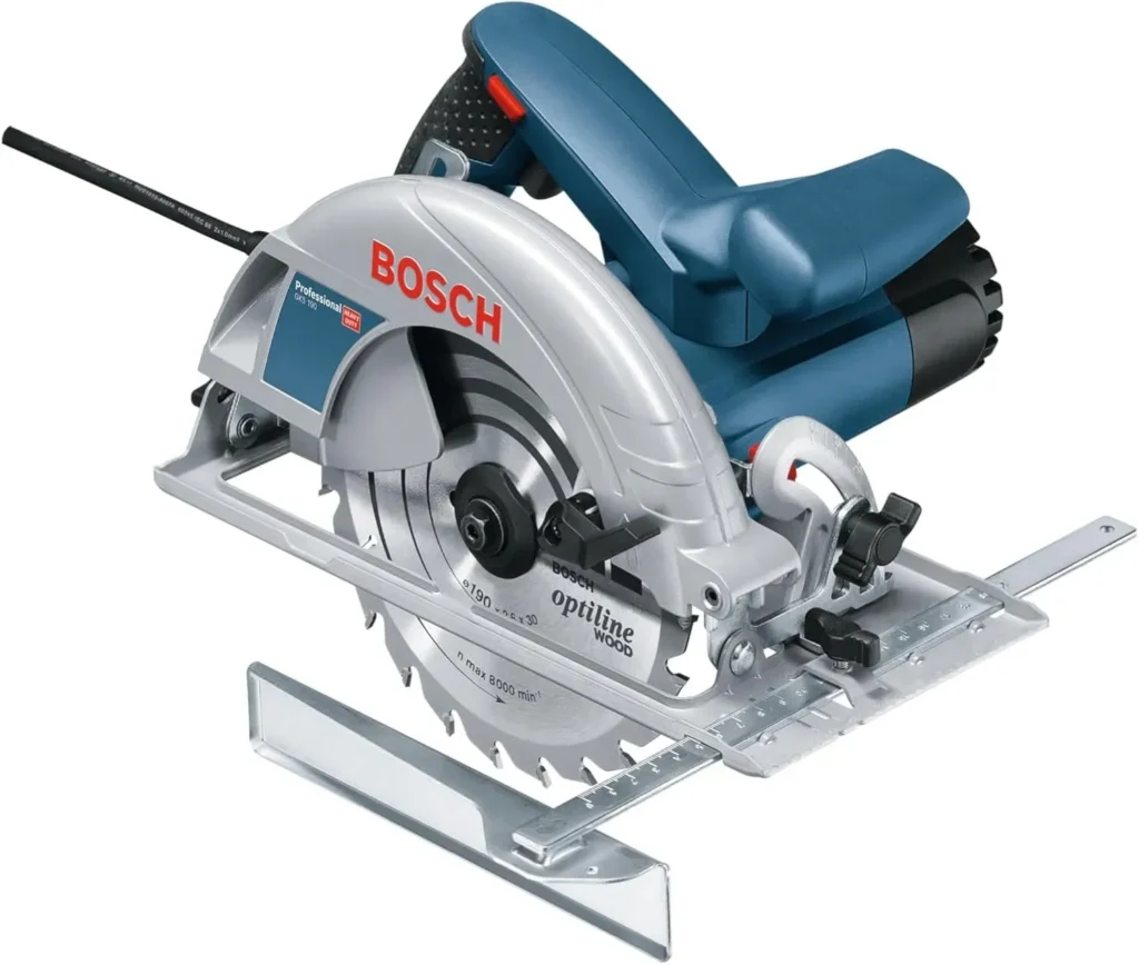 Pilarka tarczowa do drewna Bosch GKS 190 (1400W / Głębokość cięcia 70 mm)
